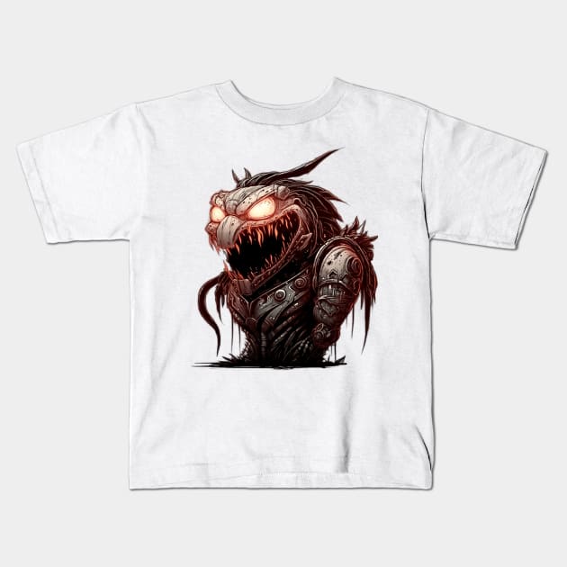 Mystical fantasy character. Kids T-Shirt by AndreKENO